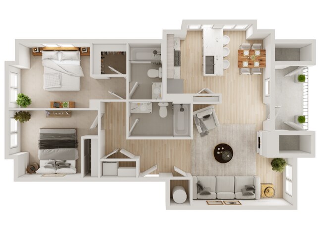 The Stone, 3rd floor, 1360/F-Bldg 1360-301 floor plan